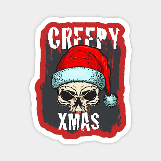 CREEPY XMAS Magnet by Diannas