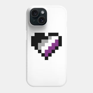 Asexual heart Phone Case