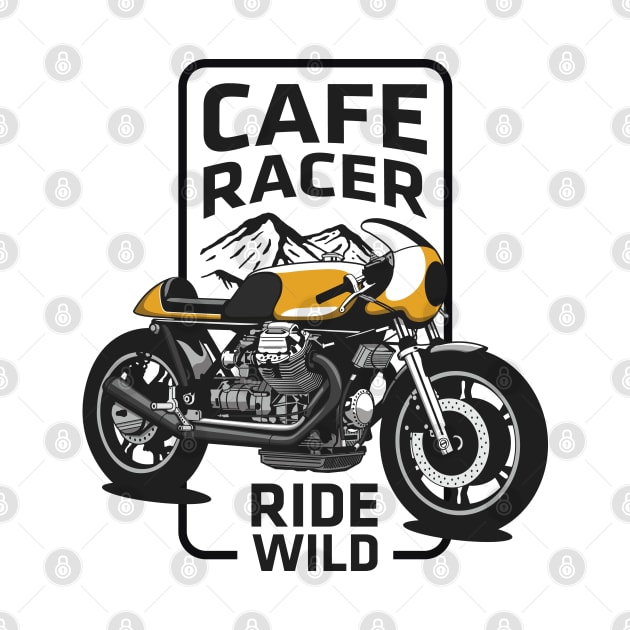 Cafe Racer Motorbike by KaroCars