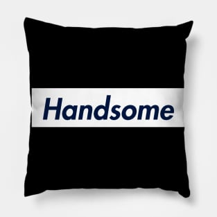 SUPER HANDSOME LOGO Pillow