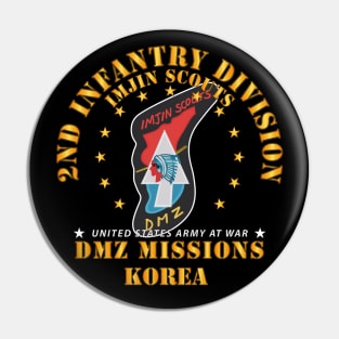 2nd Infantry Division - ImJin Scout -DMZ Missions Pin