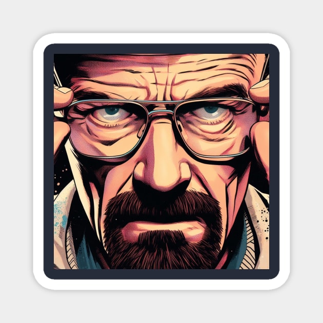 Heisenberg (Walter White) Magnet by nerd.collect