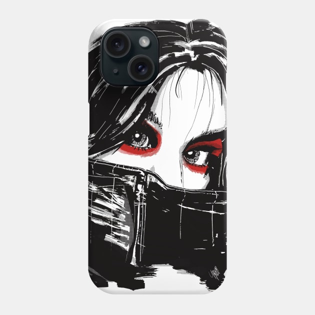 Lady Vengence Phone Case by yazgar