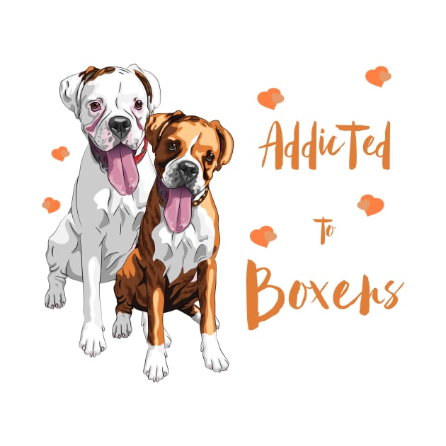 Addicted to Boxer dogs! by rs-designs