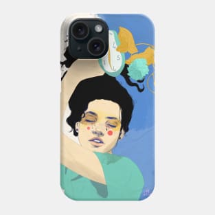 Melting into time Phone Case