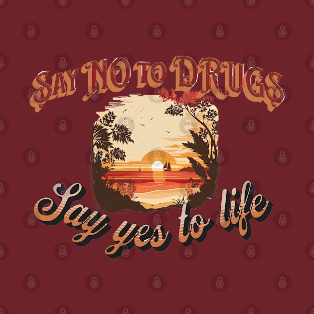 Say no to drugs by designfurry 