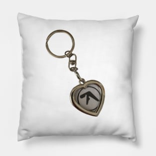 Aphex Twin Logo Heart Keychain Pillow