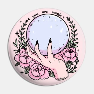 You Are Magic (pastel pink) Pin