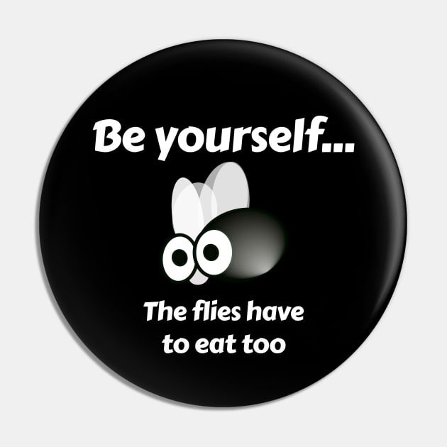 Flies Pin by @deleted71