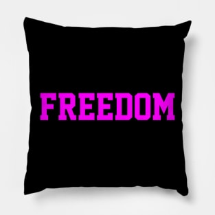 purple freedom Pillow