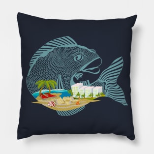 Dry Dream for a Beautiful Fish Pillow