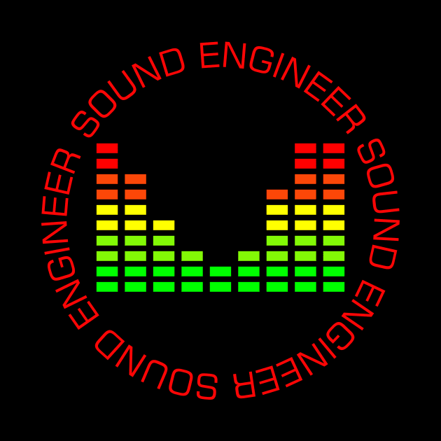 sound engineer audio engineering equalizer logo by PrisDesign99