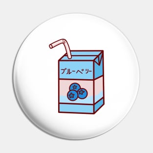 Blueberry Milk Box Pin