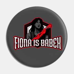 Fiona the warrior Pin