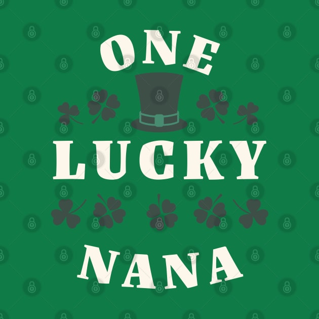 One Lucky Nana St Patricks Day by DivShot 