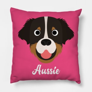 Aussie - Australian Shepherd Dog Pillow