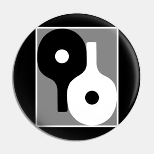 Table Tennis Ping Pong Yin Yang Pin