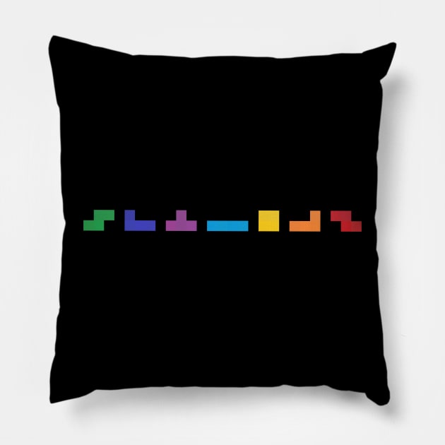 Tetris Pillow by @Isatonic