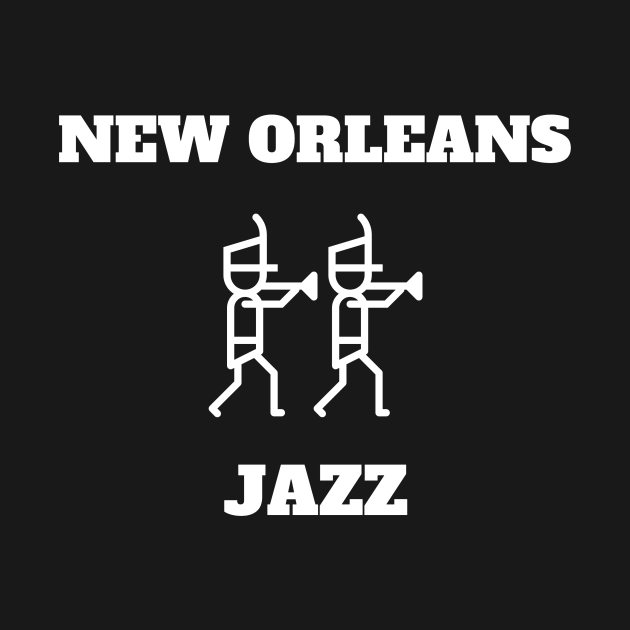 Disover New Orleans jazz - Jazz - T-Shirt