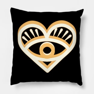 Eyes of Love" Pillow