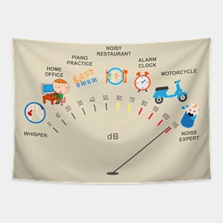 THE NOISY EXPERT BABY Tapestry