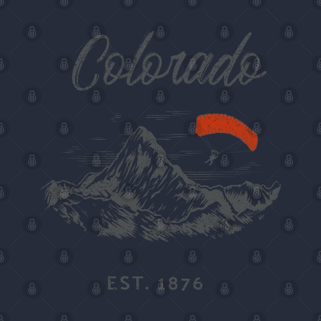 Colorado Mountian State by FunGraphics