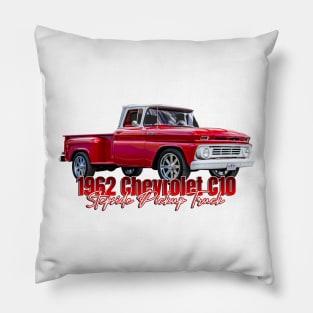 1962 Chevrolet C10 Stepside Pickup Truck Pillow