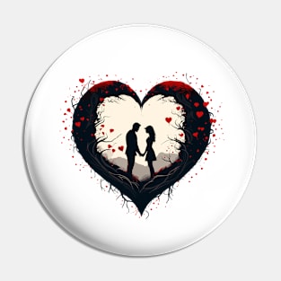 Love's Reflection - Valentines Day Essential Pin