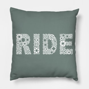 RIDE with Chainrings Pillow