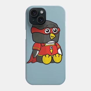 Superhero Penguin Plushy Phone Case