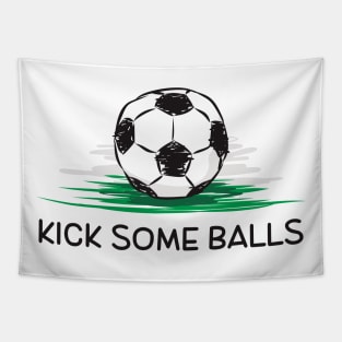 Kick Some Balls Tapestry