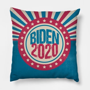 Biden 2020 Retro Political Pillow