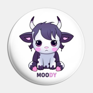 Moody But Still Cute Grumpy Version Pin