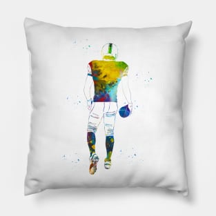 American Football Player Pillow