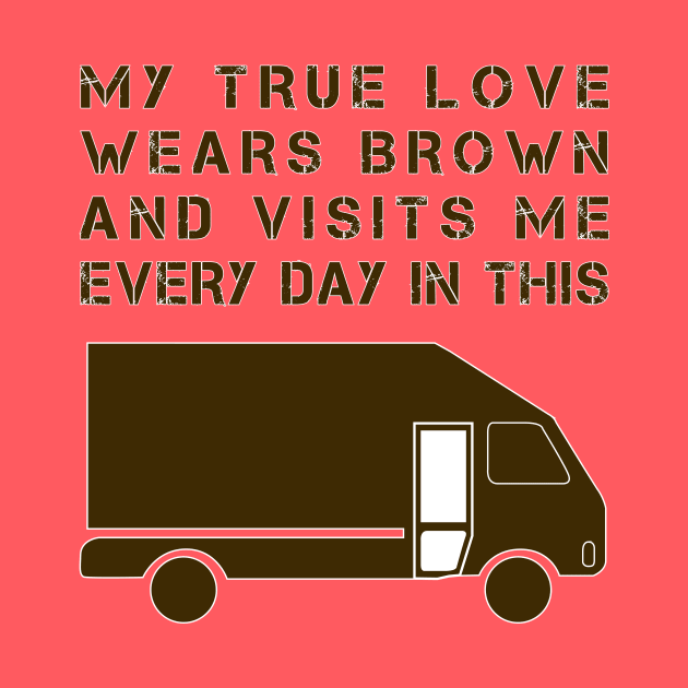 My True Love Wears Brown by SnarkSharks