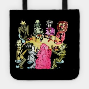 Monsters Playing Cards by Pollux Tote