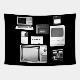 Retro TV, Music, PC Tapestry