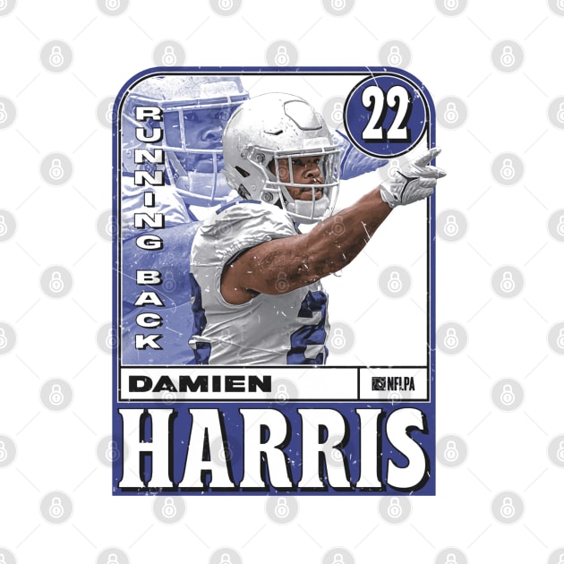 Damien Harris Buffalo Card by ClarityMacaws