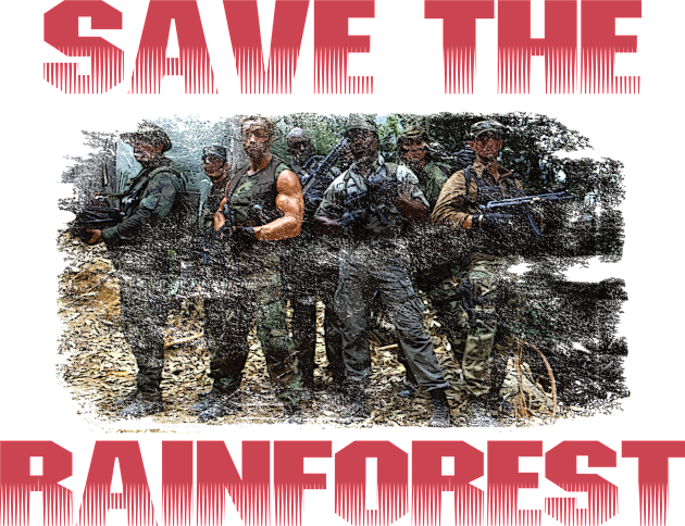 Predator Crew - Save the Rainforest Kids T-Shirt by MonkeyKing