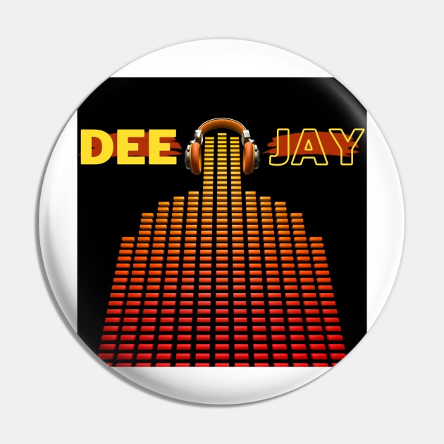 Dee Jay Pin by Sachabo