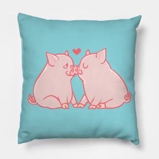 Pig Kisses Pillow