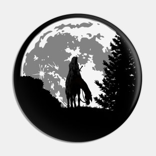 Witch King in Moon Pin