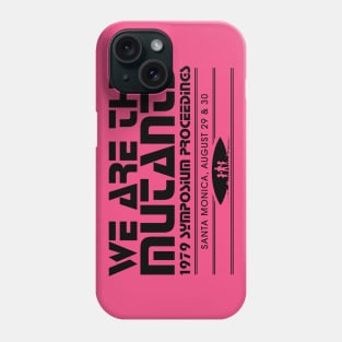 WATM '79 Symposium (Black) Phone Case