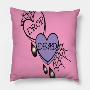 no scrubs floral heart Pillow