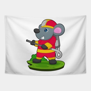 Mouse Firefighter Fire hose Tapestry