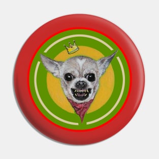 Bully | Big Bully Chihuahua | Evil Dog | Original Surreal Magic Pop Art Painting by Tyler Tilley c .2020 Pin