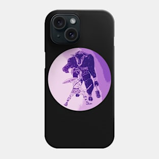 Minotaur Purple Phone Case