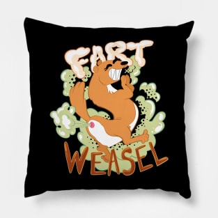 Fart Weasel Pillow