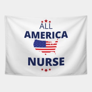 All American nurse Tapestry