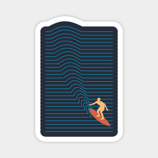 Surf Lines Magnet